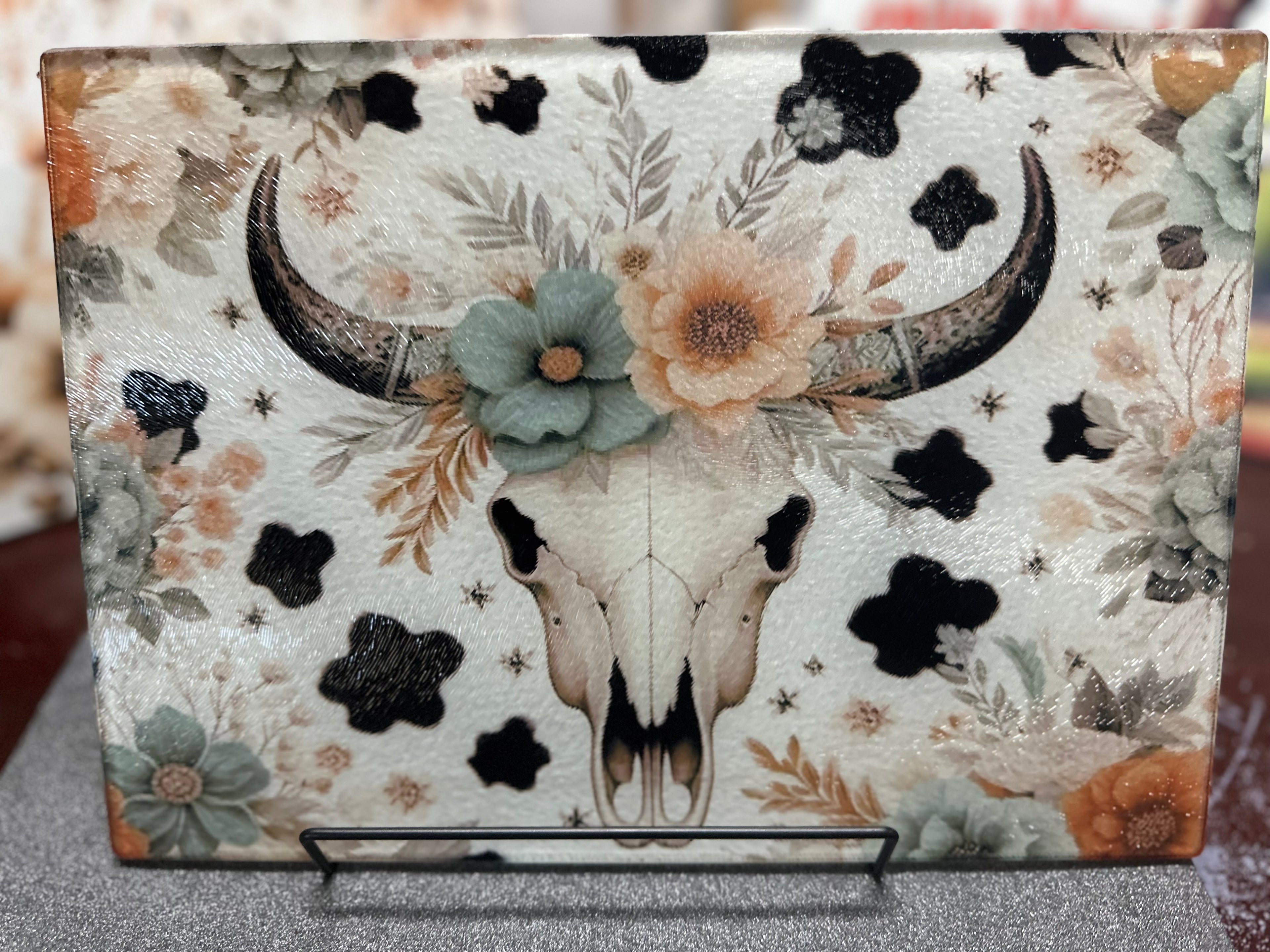 Decorative Glass Cutting Board – Custom Printed Kitchen Gift & Home Decor