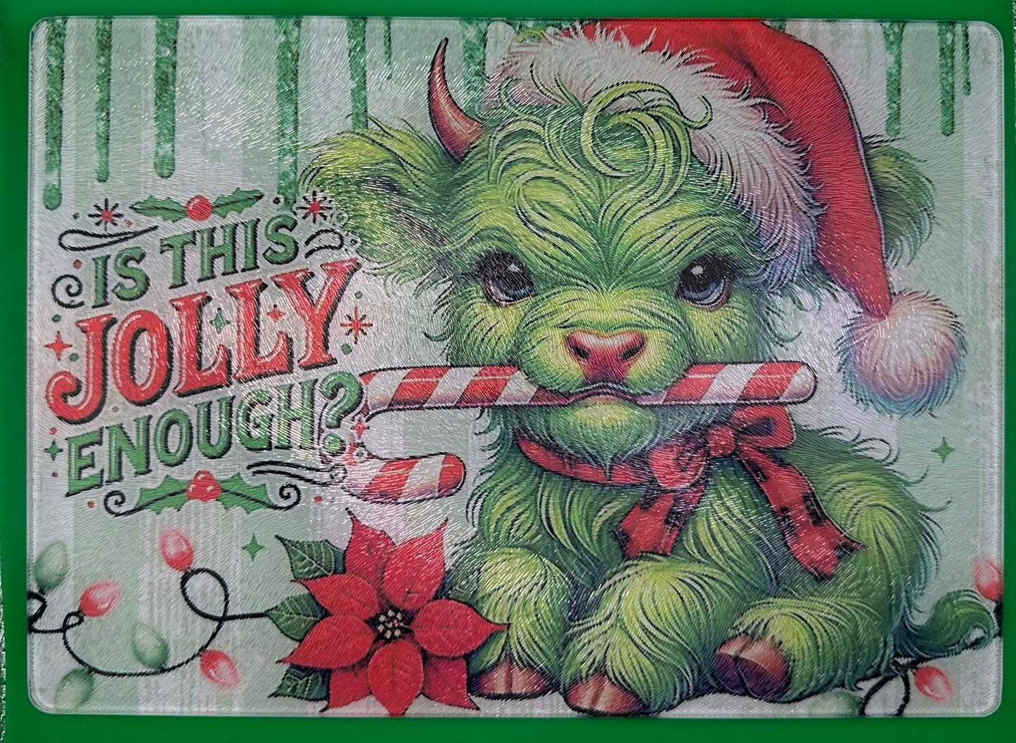 Tabla de cortar de vidrio templado de 11x8 pulgadas. Funcional o decorativa.