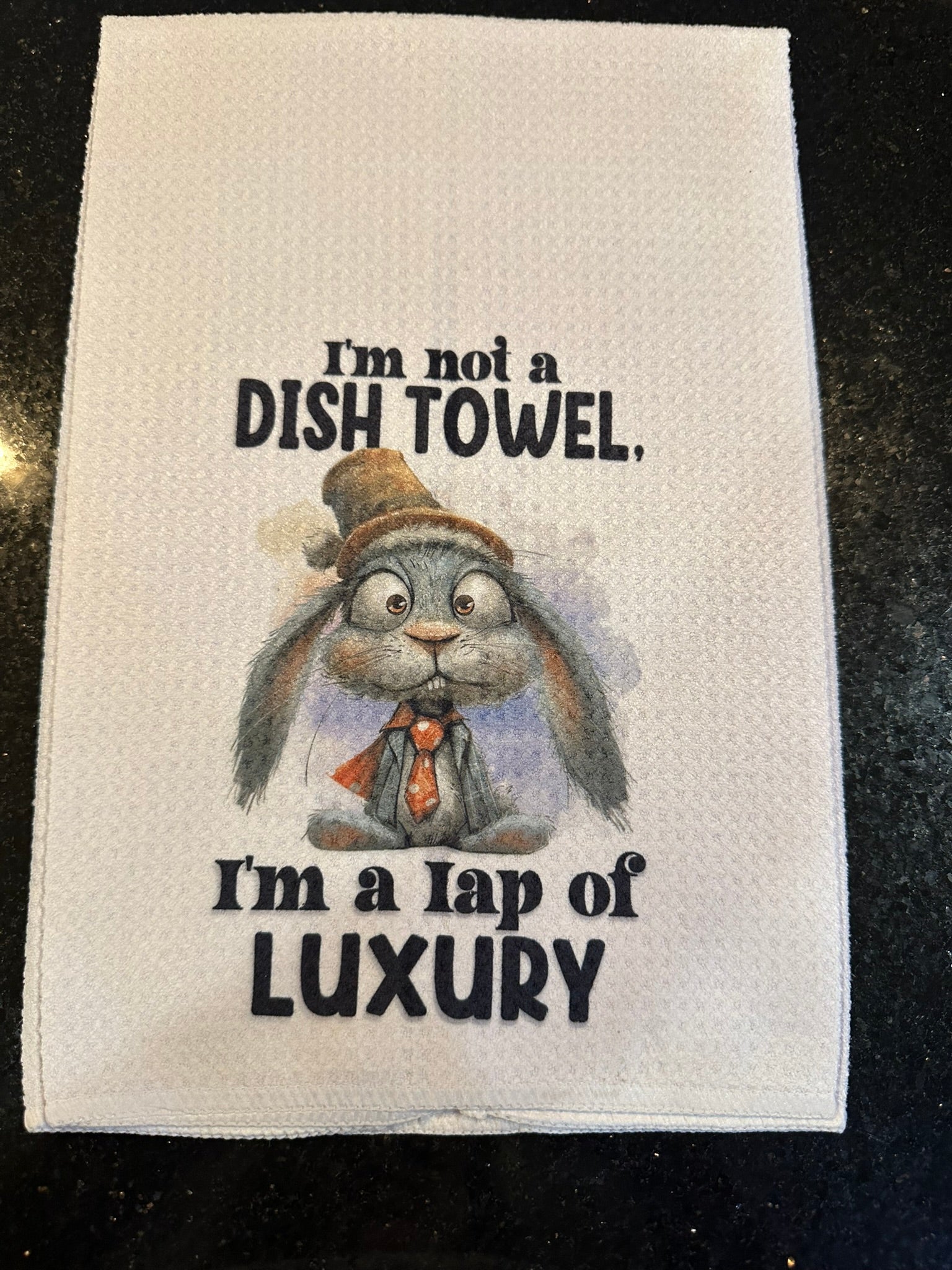😄🧼 Funny & Sarcastic Decorative Kitchen Hand Towels (16x24)