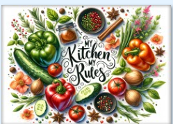 Decorative Glass Cutting Board – Custom Printed Kitchen Gift & Home Decor