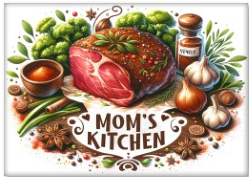 Decorative Glass Cutting Board – Custom Printed Kitchen Gift & Home Decor