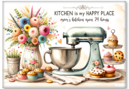 Decorative Glass Cutting Board – Custom Printed Kitchen Gift & Home Decor